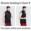 9 Heated Vest Zones Electric Heated Jackets Men Women Sportswear Heated Coat Graphene Heat Coat USB Heating Jacket For Camping