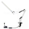 Desk lamp,LED desk lamp with rocker arm,adjustable Angle,10 brightness levels,3 lighting modes,fixture,eye-protecting learning