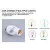Smart Motion Sensor Light Bulb Holder E27 PIR Induction Sensor Adapter Lamp Base Converter Automatic LED Switch AC 110V 220V