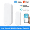 Smart Life App WiFi Door Sensor Window Sensor Open/Close Detector Security Protection Alarm Detector Work With Alexa