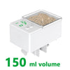 Smart automatic fish feeder Adjustable battery-powered LCD timer with 24-hour feeding schedule ABS material is perfect aquarium