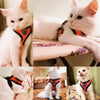 Summer Cat Dog Harness Lead Leash Adjustable Vest Polyester Mesh Breathable Harnesses Reflective for Small Dog Cat Lesah