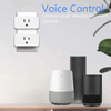 Remote Voice Control Mini WiFi Smart Plug US Plug Timing Function US Smart Plug Remote Control Electricity Statistics