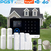 The new smart home security system in 2025, PG-103 4G Tuya APP wireless alarm system, WiFi GSM compatible with all 433MHz wirele