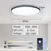 Smart Led Ceiling Lamp 36W 50W 220V Dimmable Modern Led Ceiling Lights With APP Remote Control For Bedroom Living Room