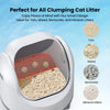 Self-Cleaning Cat Litter Box Easy to Clean Smart Cat Toilet with Cat Litter Mat Automatic Cat Litter Box By WIFI Control