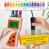 Smart Dissolved Oxygen Meter PH/DO/TDS/EC/Temp/Salinity Tester 6 in 1 Salt Water Monitor for Aquarium Aquaculture Koi Fish Pond
