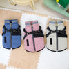 Pet Dog Jacket with Harness Padded Winter Warm Dog Clothes Reflective Puppy Cat Vest Zipper Jacket Pet Down Coat Chihuahua Coat