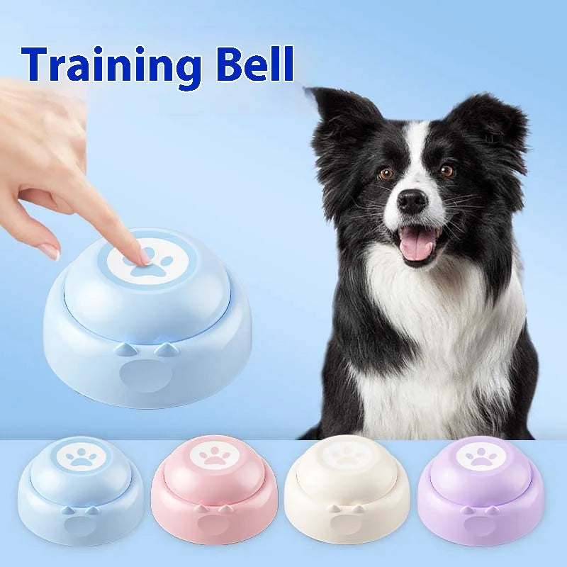 Voice Recording Button Pet Toys Dog Buttons for Communication Pet Training Buzzer Recordable Talking Button with Mat