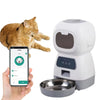 3.5L Automatic Feed Dispenser For Pets For Cats WiFi Smart Swirl Slow Dog Food Dispenser With Dictation Device Large Capacity Ti