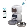 3.5L Automatic Feed Dispenser For Pets For Cats WiFi Smart Swirl Slow Dog Food Dispenser With Dictation Device Large Capacity Ti