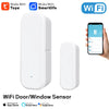 Smart Life App WiFi Door Sensor Window Sensor Open/Close Detector Security Protection Alarm Detector Work With Alexa