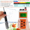 Smart Dissolved Oxygen Meter PH/DO/TDS/EC/Temp/Salinity Tester 6 in 1 Salt Water Monitor for Aquarium Aquaculture Koi Fish Pond