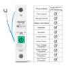 WIFI Circuit Breaker TUYA Smart Switch Overload Over Voltage Current Proteciton Temperature Control Relay Energy Meter 1P+N