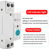 Smart Switch Circuit Breaker 63A WiFi Remote Mobile Phone Control Home Remote Power Off Timer Switch with Metering VA. detection