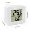 Temperature and Humidity Monitor Indoor Temperature Gauge Electronic Gauge LCD Display for Chicken Coop Basement Garage