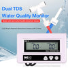 HM DM3 Digital Water Quality Tester Dual Probe Online TDS EC Meter Input/Output Water Quality Monitor for Tap Water Fish Tank