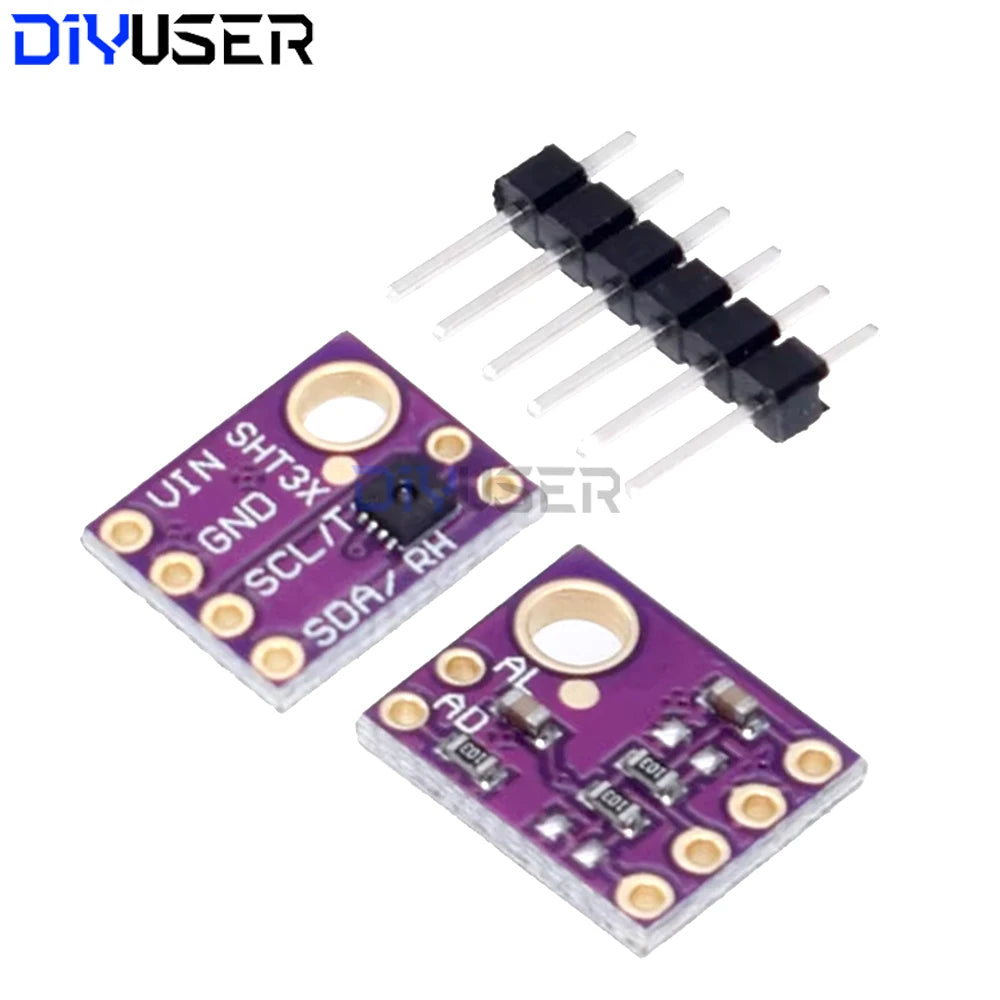 SHT31 Digital Temperature Humidity Sensor I2C Module ±0.3℃ for Arduino Raspberry Pi Smart Home Weather Station