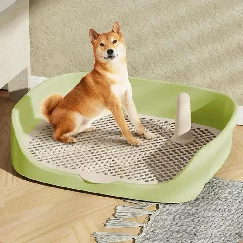 Pet Supplies Indoor Dog Potty Training Toilet Pet Toilet for Small Dogs Cats Portable Dog Training Toilets Puppy Pad Holder Tray
