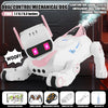 Intelligent Robot 2.4G RC Smart Programming Stunt Dog Watch Dual Control Interactive Toys With Cool Spray Toy for Boys Kids Gift