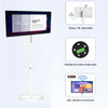 21.5/27/32 Android 13 Rachargable Interactive Portable Wireless Moveable Monitor LCD Screen Backlight White Smart Tv With Wheels
