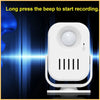 Security Alarm Smart Voice-Activated Doorbell Anti-theft Infrared Motion Sensor Intelligent Welcome Doorbell