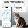 SmartHomePaws™ Real-Time GPS Pet Tracker – Waterproof Smart Collar Locator with Geofence & LED Alert