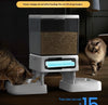 Smart Home Paws Auto Cat Feeder | Dual Bowl | App-Controlled | 5L Capacity