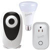 Supersonic 3-Pc. Smart Home Starter Kit with WiFi enabled: HD Camera, Plug, and Bulb