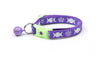 Witch's Familiar on Purple Cat Collar